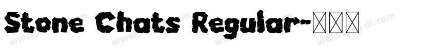 Stone Chats Regular字体转换